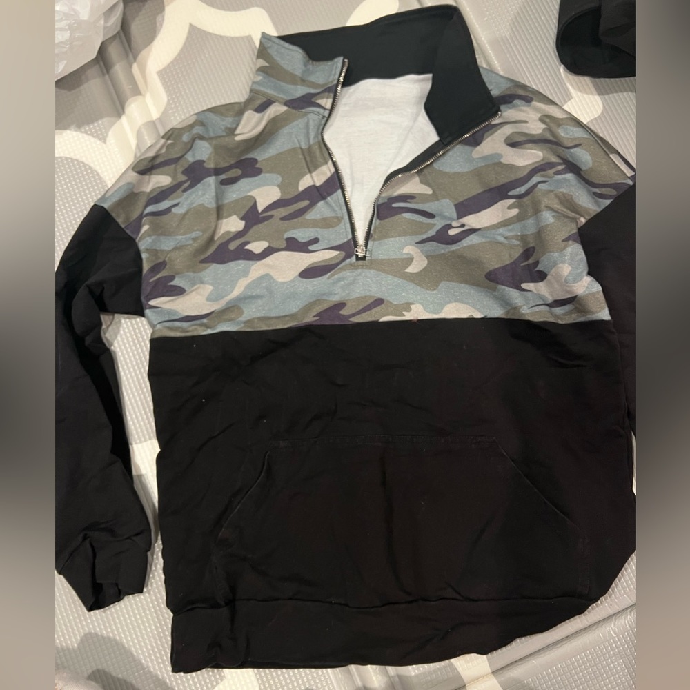 Half Zip Sweatshirt